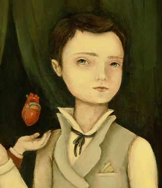 Heart and key boy
