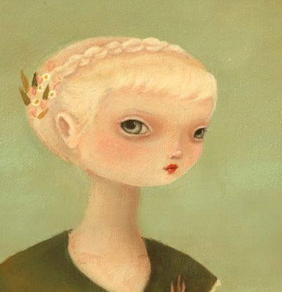 Portrait with Jackalope low 2