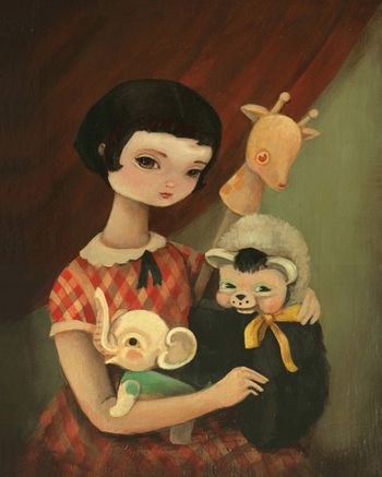 Portrait with Prize ToysLo