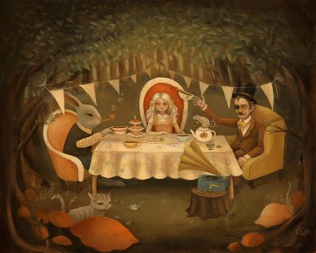 Mad Tea Party 8x10