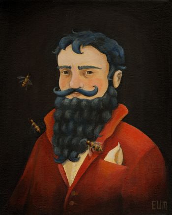 Bluebeard Painting LOW