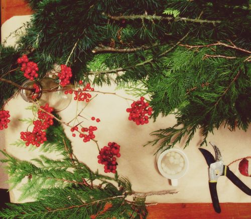 Wreath making