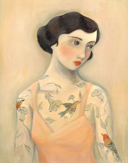 IllustratedLadyPortraitLow