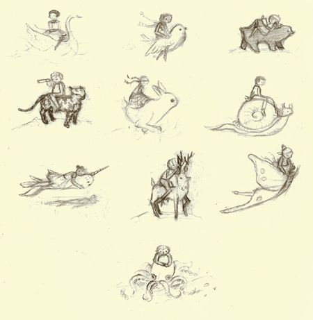 Original oldie sketches Original oldie sketches