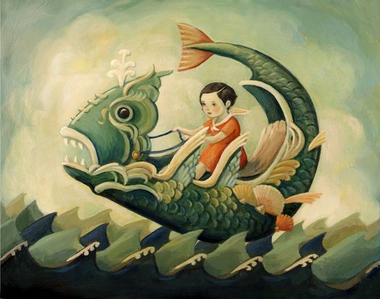 Sea monster carriage low