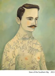 Stars of the Southern Sky: a tattooed man with a mustache